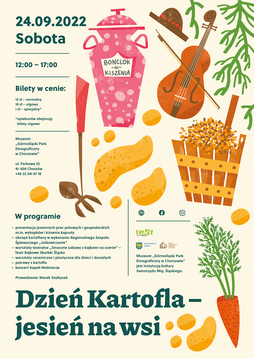 Dzień Kartofla plakat B2
