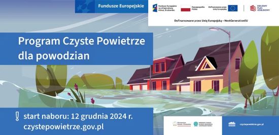 Czyste powietrze dla powodzian