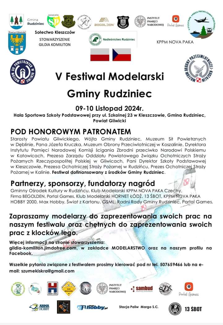 festiwal modelarski kleszczów