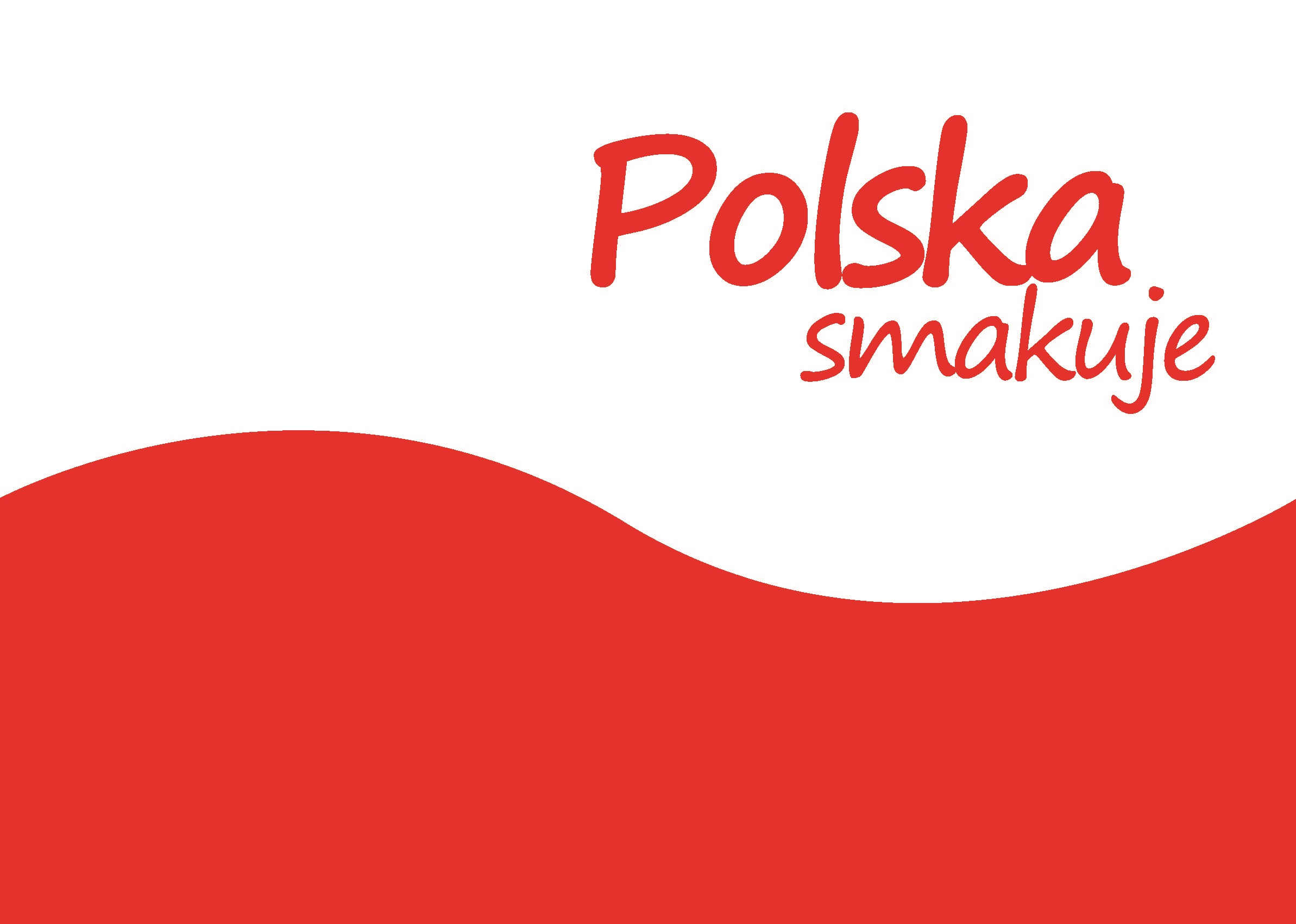 Polska smakuje-fala-napis