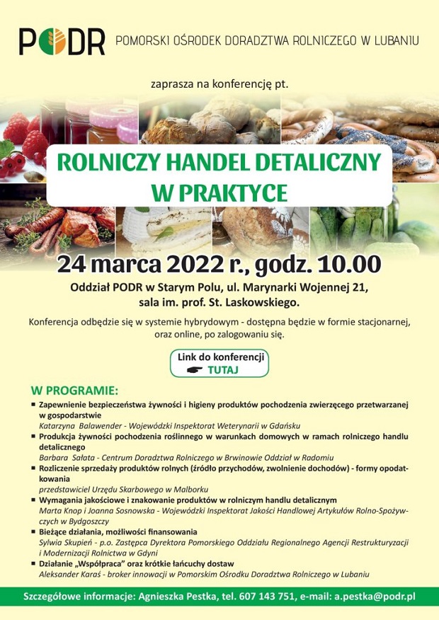 Rolniczy handel w praktyce plakat konferencji 724x1024