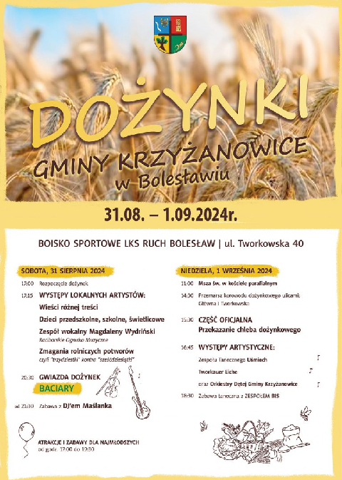 dożynki w Bolesławiu